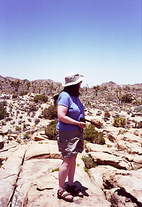 patty at joshua 
tree