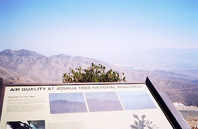 air quality at 
joshua tree