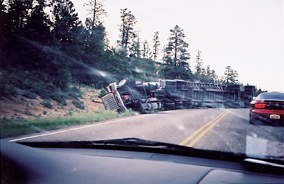 flipped 
semi