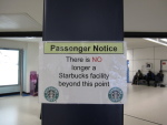 This was posted with almost as much immediacy and severity as an immigration and customs notice.