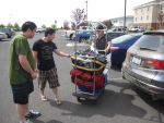 That's a lot of clothes for two nights.