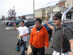 Jose and Rommel actually woke up and made it to the party.